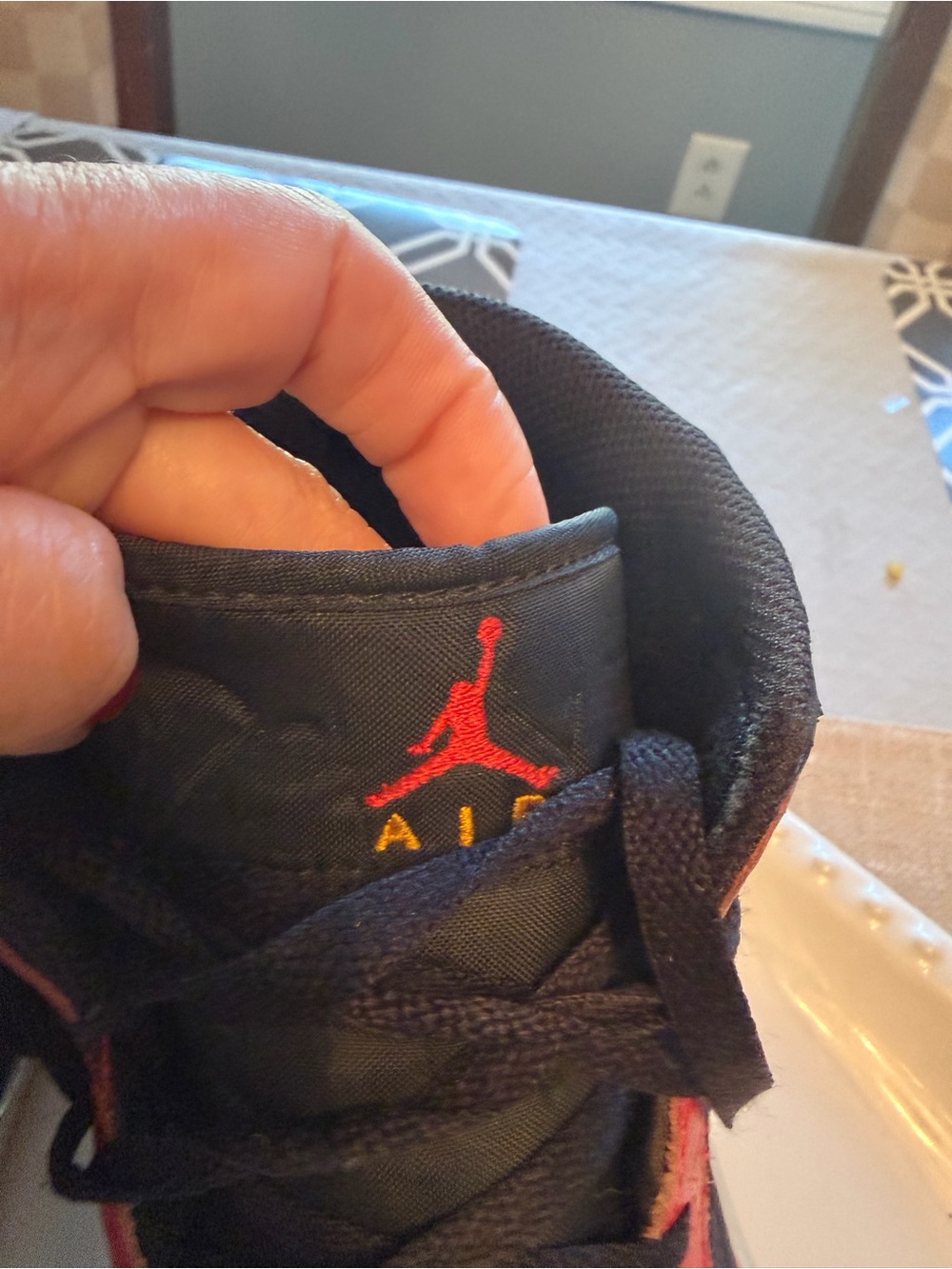 Jordan Air Jordan 1 Retro High OG Craft Gym Red Black Size 10.5 - Picture 6 of 6